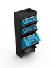 Adrian #CH-EP 3-Case Holder w/ Cases