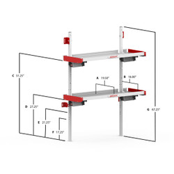 Weather Guard Parcel Delivery Shelves Weather Guard Parcel Delivery Shelves