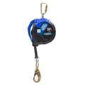 Werner Fall Protection R410050 50 FT Max Patrol Self-Retracting Lifeline with Galvanized Cable for construction site equipment.