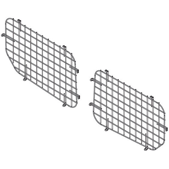 Van Rear Window Screens