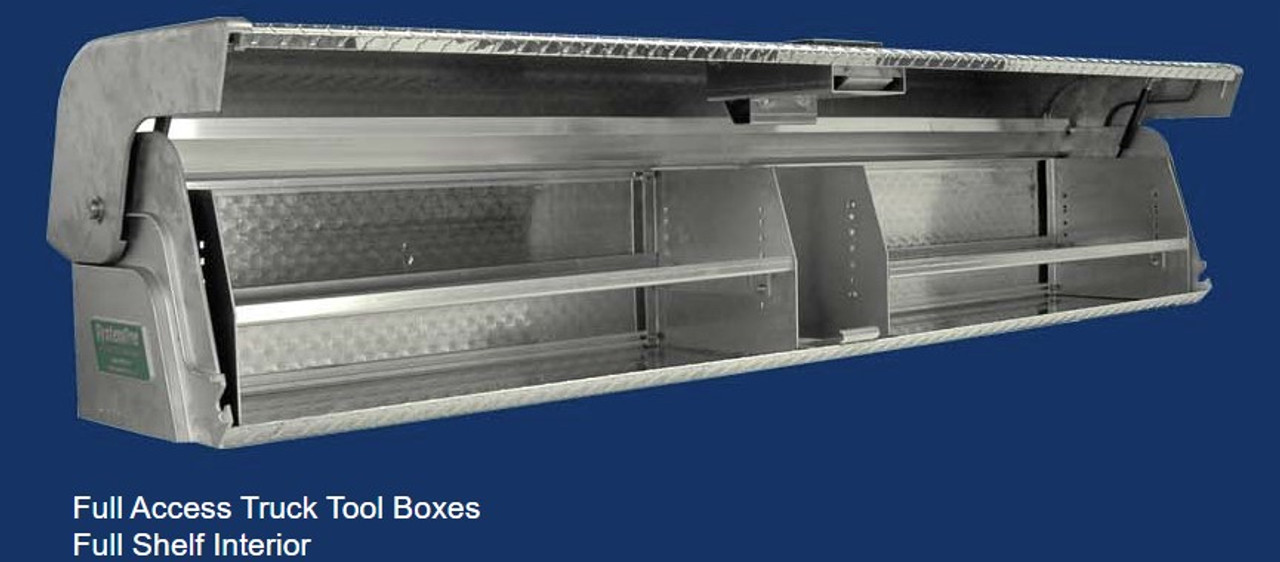 System One - Full Access Truck Tool Boxes | Full Access Shelf Interior