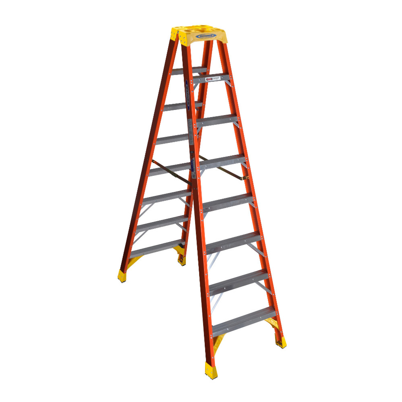 6 and 8 Ft Step Ladder Bracket Support for Kargo Master A-Series Drop Down  Ladder Rack