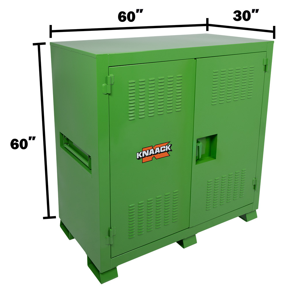 Knaack Model 139-SK-03-KL Safety Kage Cabinet, 59.4 cu ft w/Lock