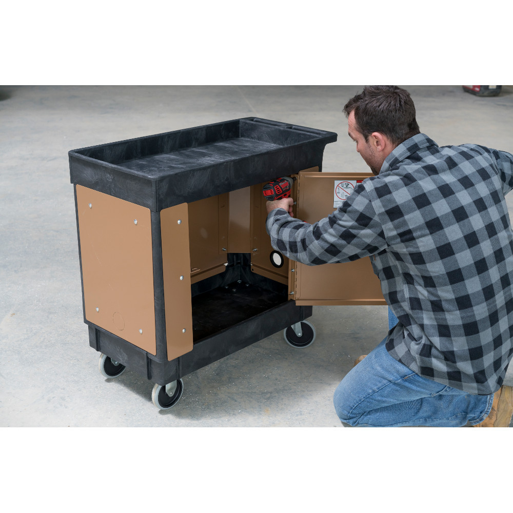 カウンタックモデルカー 、ロッサビレンカ金属製自動車シガレットケース　２台セット Knaack Model CA-02 Cart Armour Mobile Cart Security Paneling