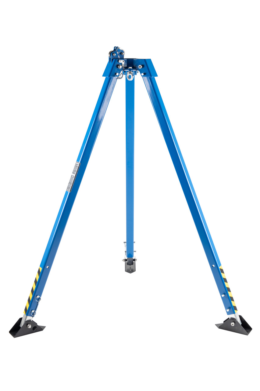 Werner T100108 8' Confined Space Aluminum Tripod | OSHA Compliant