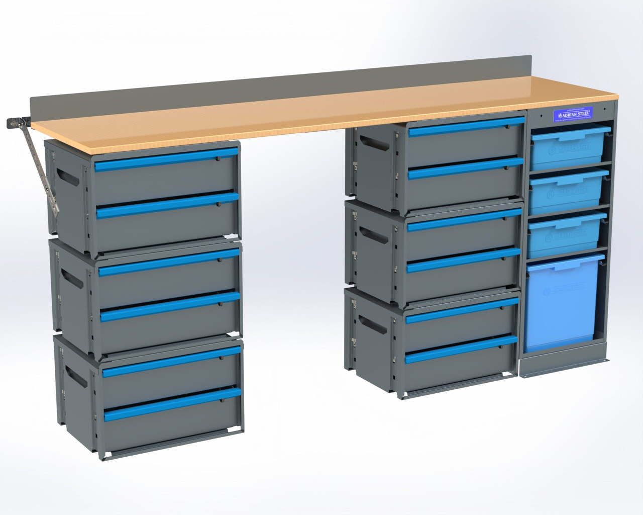 Adrian AWB1-18X42 Work Bench Module, 18