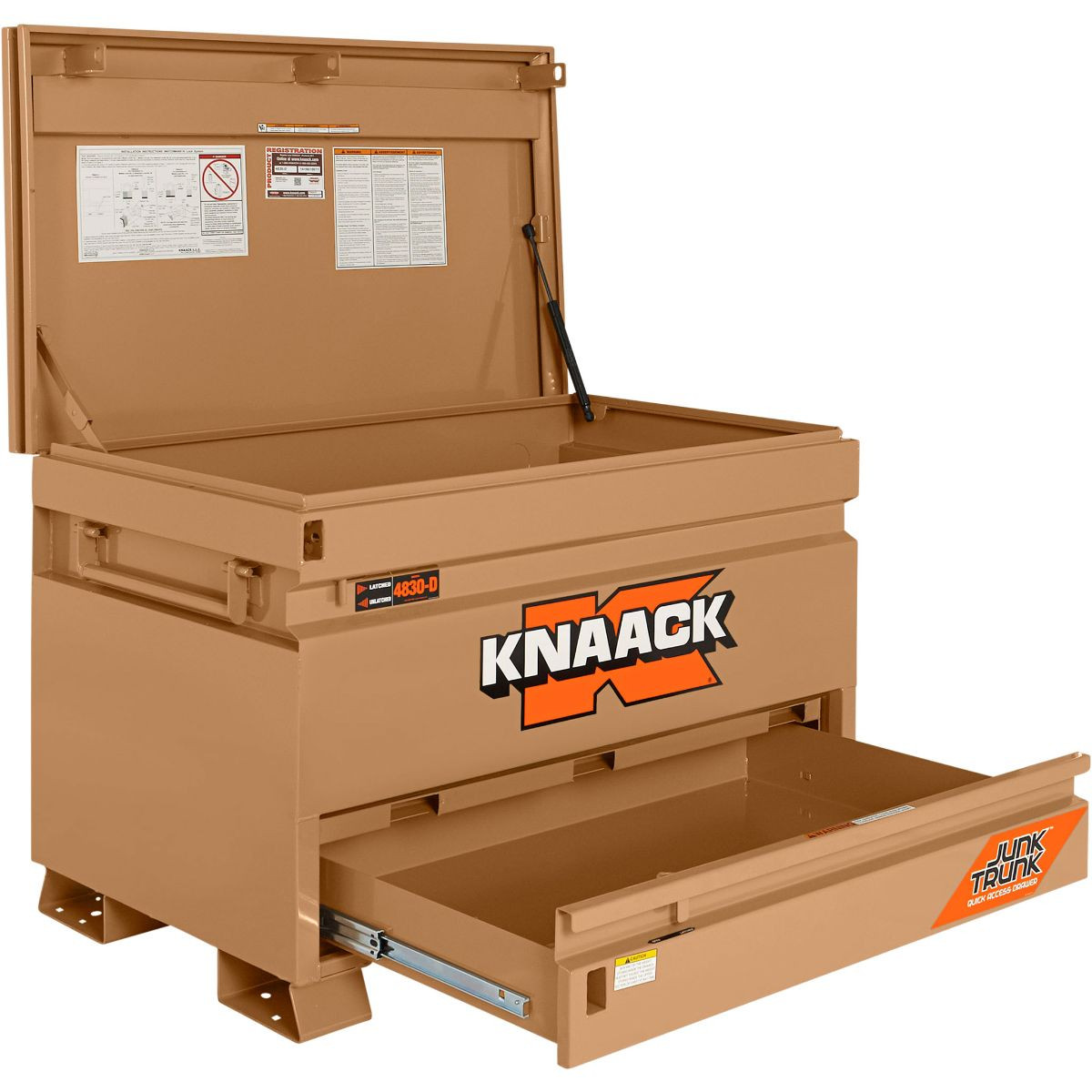 Knaack Model 4830-D-KL Dual Level Storage Box w/Lock - Industrial