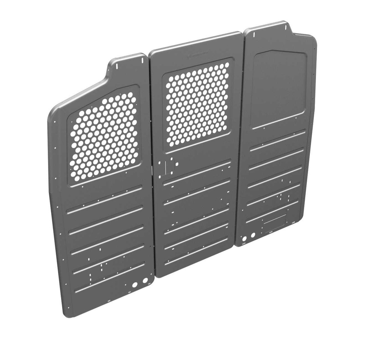 Adrian #S1M2C2FSV Partition Panel Kit w/ Visibility, Gray