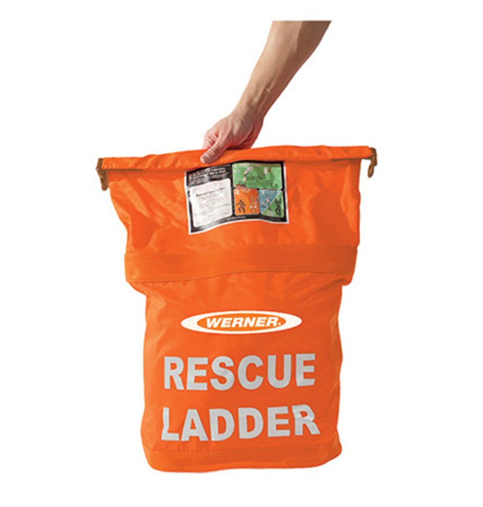 Ladder Rescue Box Werner T340018 18 ft Rescue Ladder System | OSHA Compliant