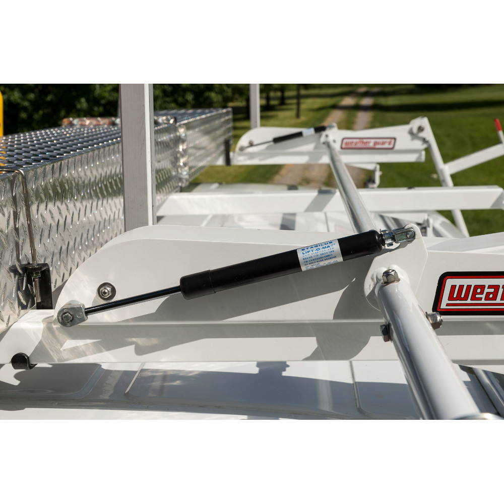 Weatherguard Ladder Rack Shock Weather Guard Model 2271-3-01 EZGLIDE2 Fixed Drop-down Ladder Rack ...