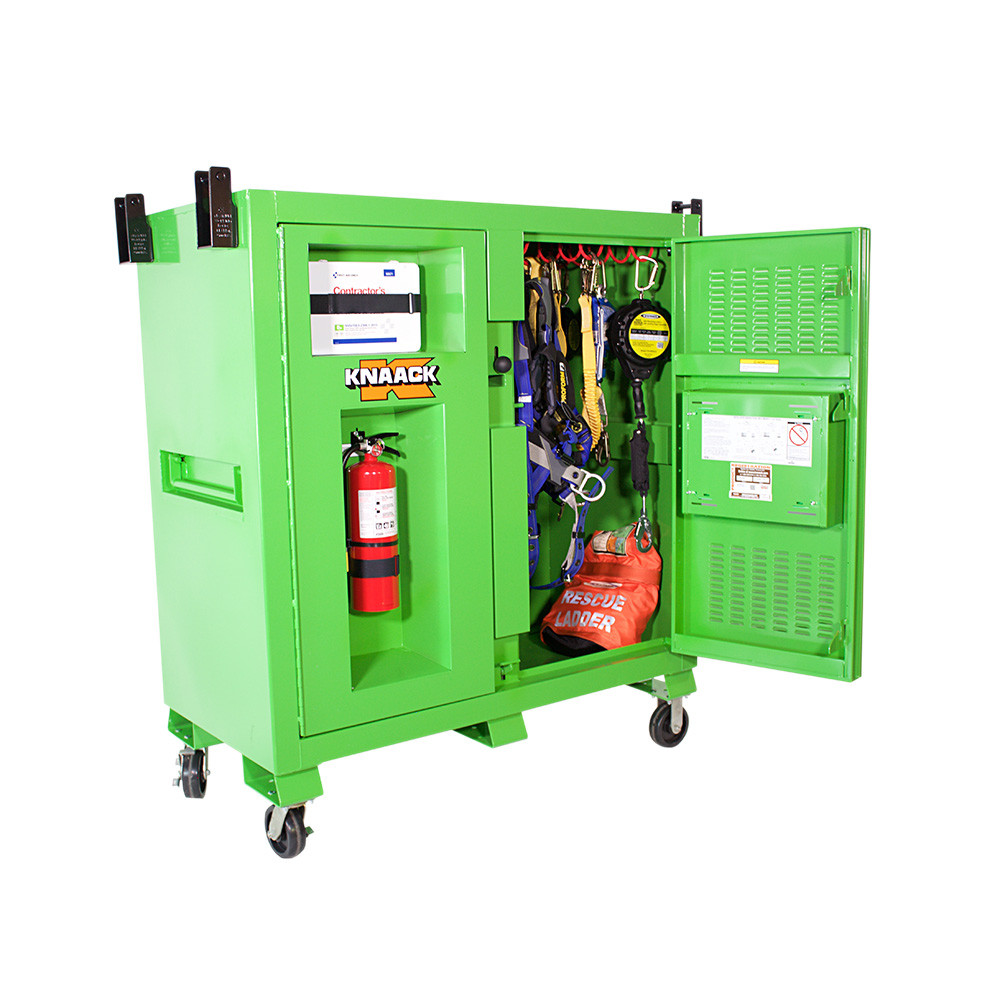 Knaack Model 139-SK-01-KL Safety Kage Cabinet, 59.4 cu ft w/Lock