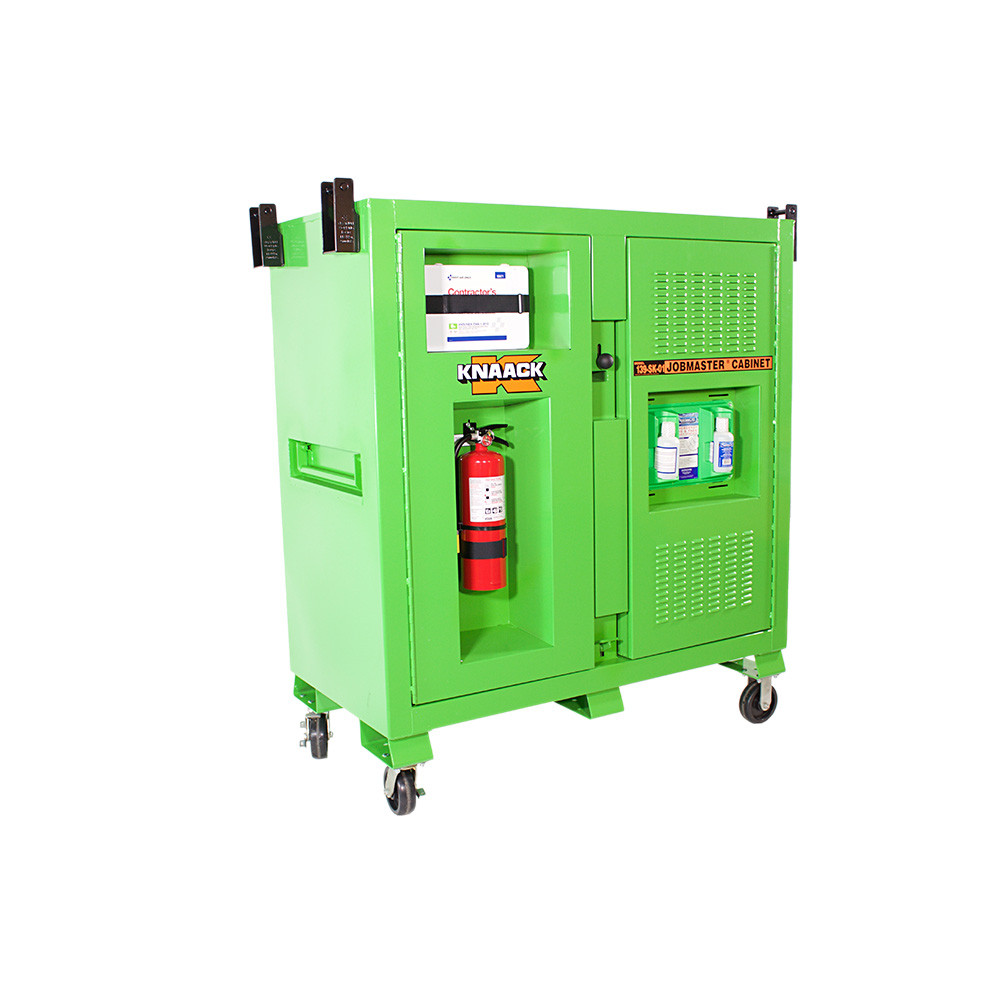 Knaack Model 139-SK-01-KL Safety Kage Cabinet, 59.4 cu ft w/Lock