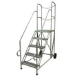 Trailer Access Rolling Steel Ladders
