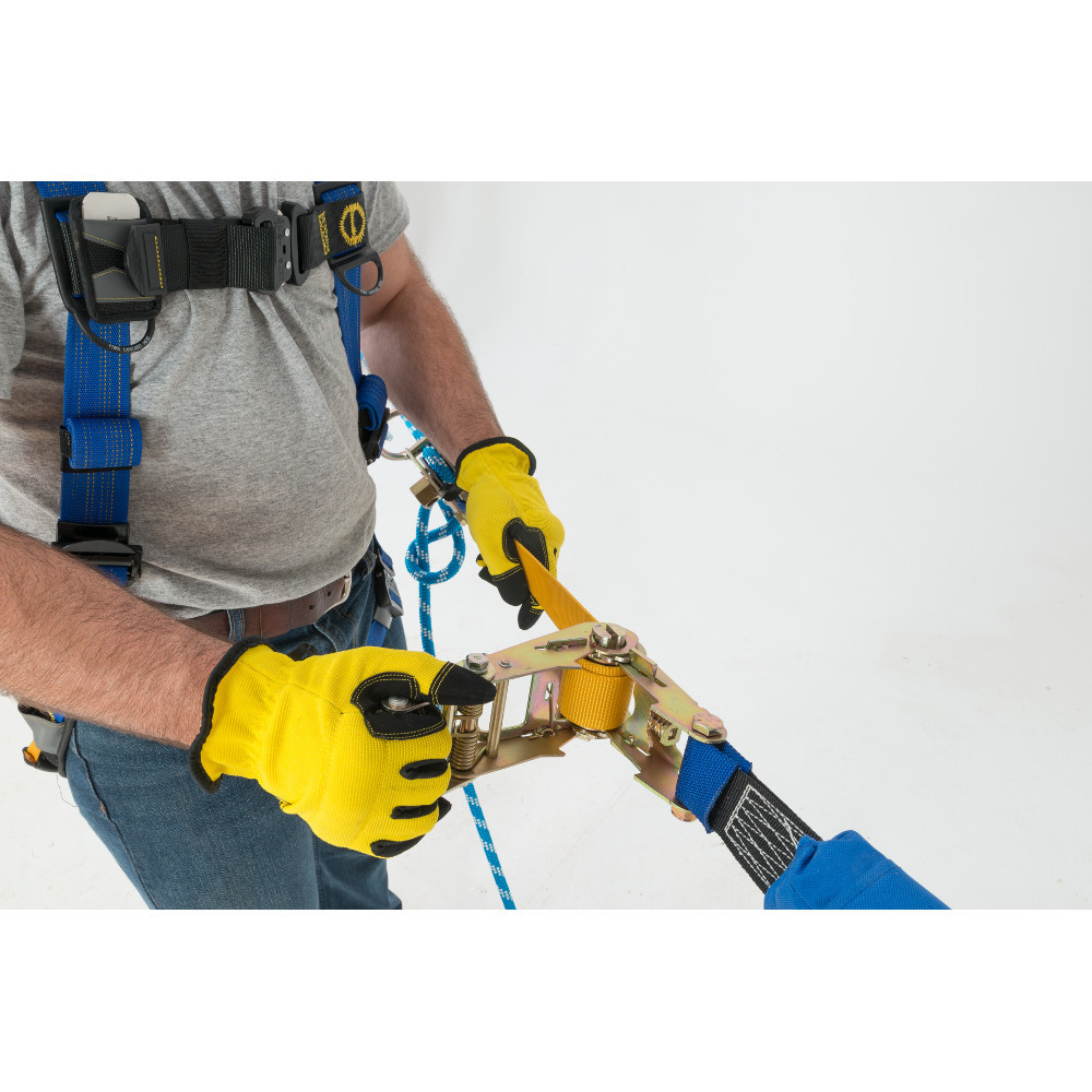 Werner L102XXX 2-Man Rope Horizontal Lifeline System, Cross-Arm Strap ...