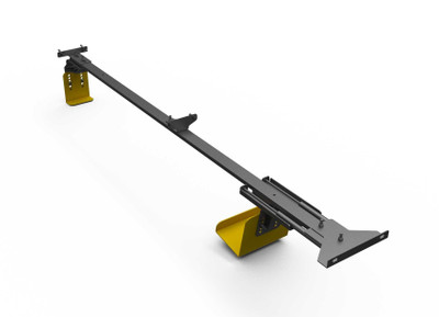 Adrian Steel #LK-TCL Ladder Keeper, Gray, Transit Connect, 120"