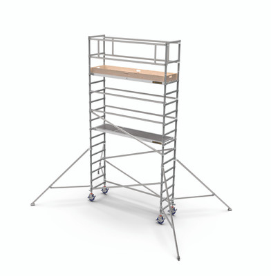 MetalTech Span 400 Aluminum Scaffold - Narrow Tower Kits | 1587 lb. Capacity