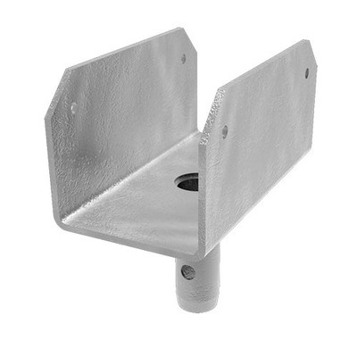 MetalTech M-MBB4UGV Galvanized U-HEAD