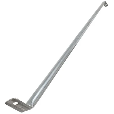 MetalTech M-MDB30120 Galvanized diagonal brace, silver color, by MetalTech brand.