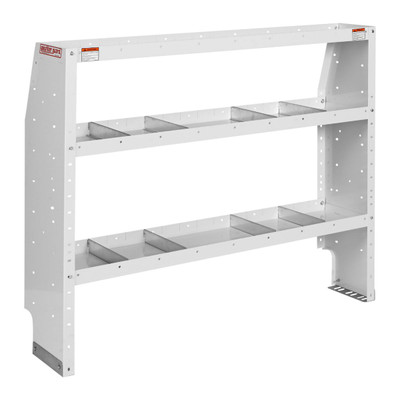 Weather Guard Model 9355-3-03 Adjustable 3 Shelf Unit, 52 in x 44 in x 13-1/2 in