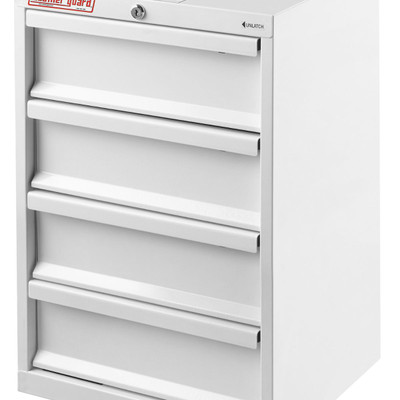 Weather Guard Model 9924-3-02 4 Drawer Cabinet, a van storage solution by Weather Guard.