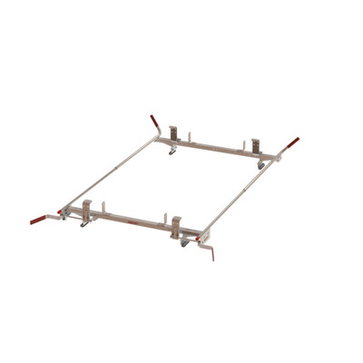 Weather Guard Model 224-3-03 Quick Clamp Rack, Dual Side, Aluminum, Compact, 60 in
