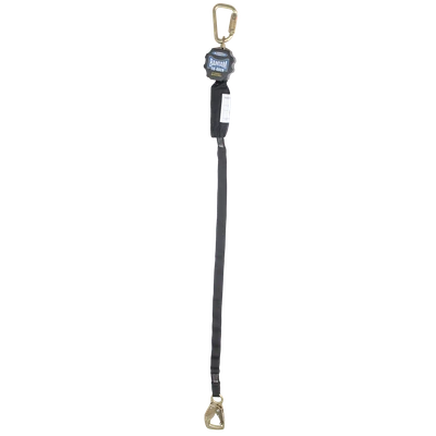 Werner Fall Protection R430006TB 9FT Bantam Steel Snap Hook web self-retracting lifeline.