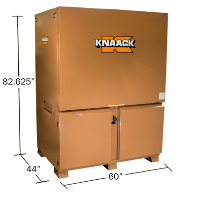 Knaack Model 119-02-KL Field Station Box, 120.7 Cubic Feet w /Lock