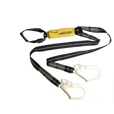 Werner C913200 Arc Flash Twin Leg Energy Absorbing Lanyard