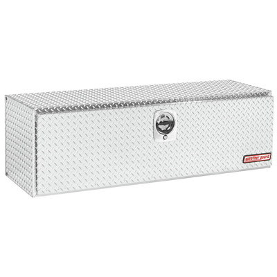 Weather Guard Model 660-X-02 Aluminum Storage Box, 11.2 cu ft, compact underbed storage solution.