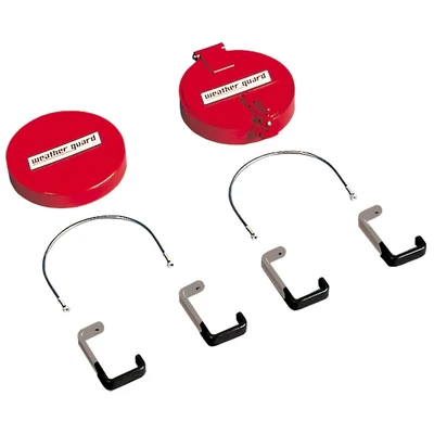 Weather Guard Model 239 Conduit Carrier Kit, Universal Pipe Carrier, red, from Weather Guard.
