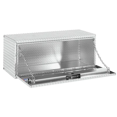 Weather Guard Model 648-0-02 Underbed Box, Aluminum, Compact, 8.6 cu ft