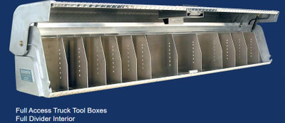 System One - Full Access Truck Tool Boxes | Full Access Divider Interior