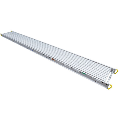 Werner 2728 Aluminum Stage, 28 Ft Long, 28" Wide, 2-Person 500 lb, similar to 2732.