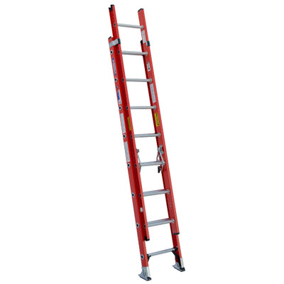 Werner D6216-2 Fiberglass Extension Ladder
