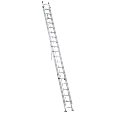 Werner D1540-2 40 Ft Aluminum Extension Ladder Type IA 300 lb Rating silver color