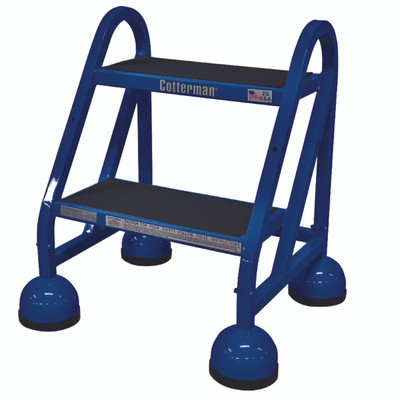 Cotterman ST-200 A2 XX P5 | MasterStep Office Ladder / 2 - Step / 18 In Platform Height / 18 In Overall Height / No Handrail