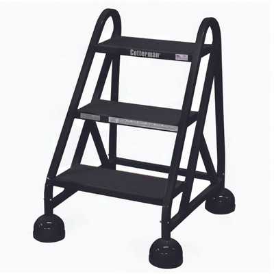 Cotterman ST-300 A2 XX P5 | MasterStep Office Ladder / 3 - Step / 27 In Platform Height / 27 In Overall Height / No Handrail