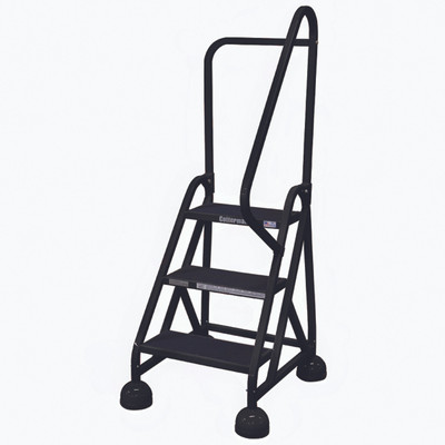 Cotterman ST-303 A2 XX P5 | MasterStep Office Ladder / 3 - Step / 27 In Platform Height / 57 In Overall Height / Right Handrail