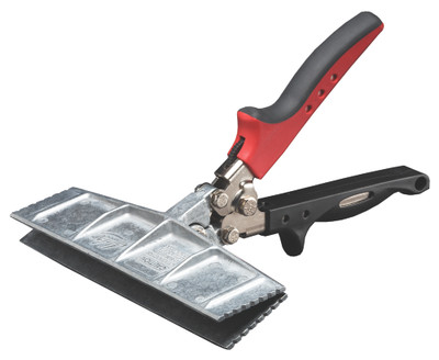 Malco Tool #S9R Seamer, 9", Metalworking Equipment, red and black handle, metal seam roller tool.