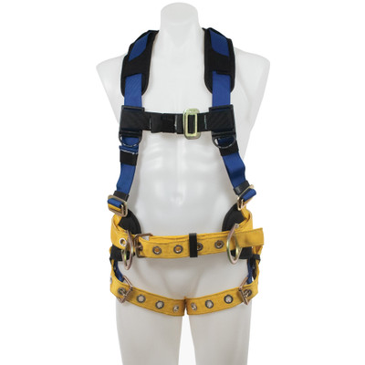 Werner H43210X BaseWear Construction Harness, Tongue Buckle Legs