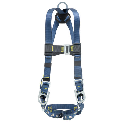 Werner H432002 Basewear Positioning (Back And Hip D-Rings) Harness, Tongue Buckle Legs, Universal