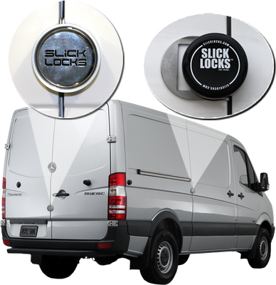 Slick Lock Model No. SP-FVK-DBL-SLIDE-TK | Mercedes Sprinter Complete Turn Key Kit (Double Slide)