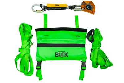 Little Giant Model 11751 PETZL ASAP Accessory Kit with petzl gear and stabilizer straps.