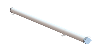 Adrian Steel #70-1NGLR | 4" End Cap for PVC Conduit - Profile Series