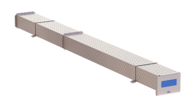 Adrian Steel Kit, aluminum conduit kit, 10'6 Profile Series, Adrian brand, silver color.