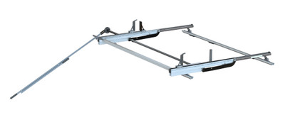 Adrian Passenger Side Max-Drop ProLift Van Rack, White, Van Ladder Rack for Transit 148" WB.