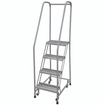Cotterman Series 1000 Rolling Ladder / 16" Tread Width / 59 Degree Climb Angle / A3 Tread