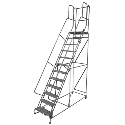 Cotterman Series 1500 Heavy-duty Ladder, 24" tread width, A3 tread, 59 degree climb angle.