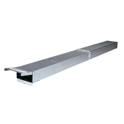 Weather Guard Model 237 Conduit Carrier, a Long Tool Solution, by Weather Guard, silver in color.