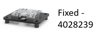 ReechCraft PowerLift 4028239 PL-XM Fixed Base, industrial construction equipment, grey color, sturdy design.